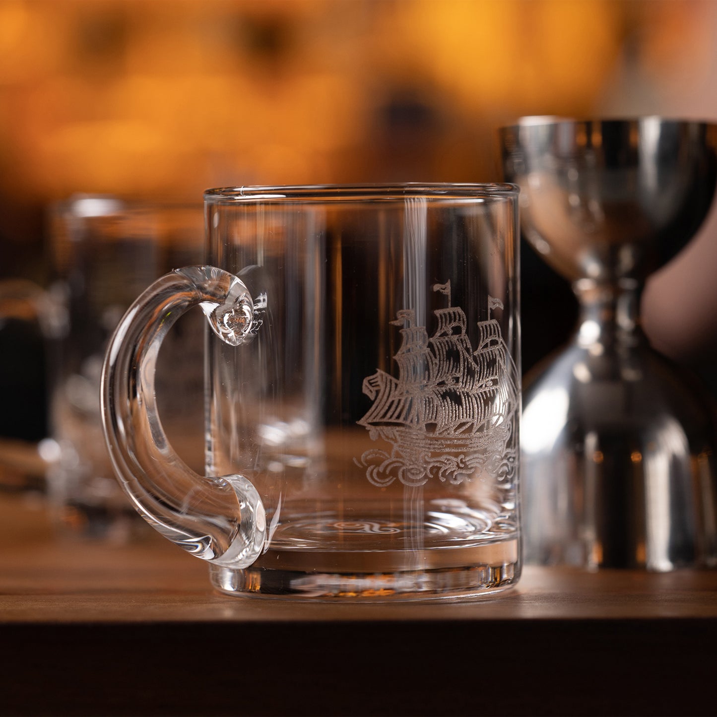 SAUNDERS TOT GLASS - 4oz / 4 PACK