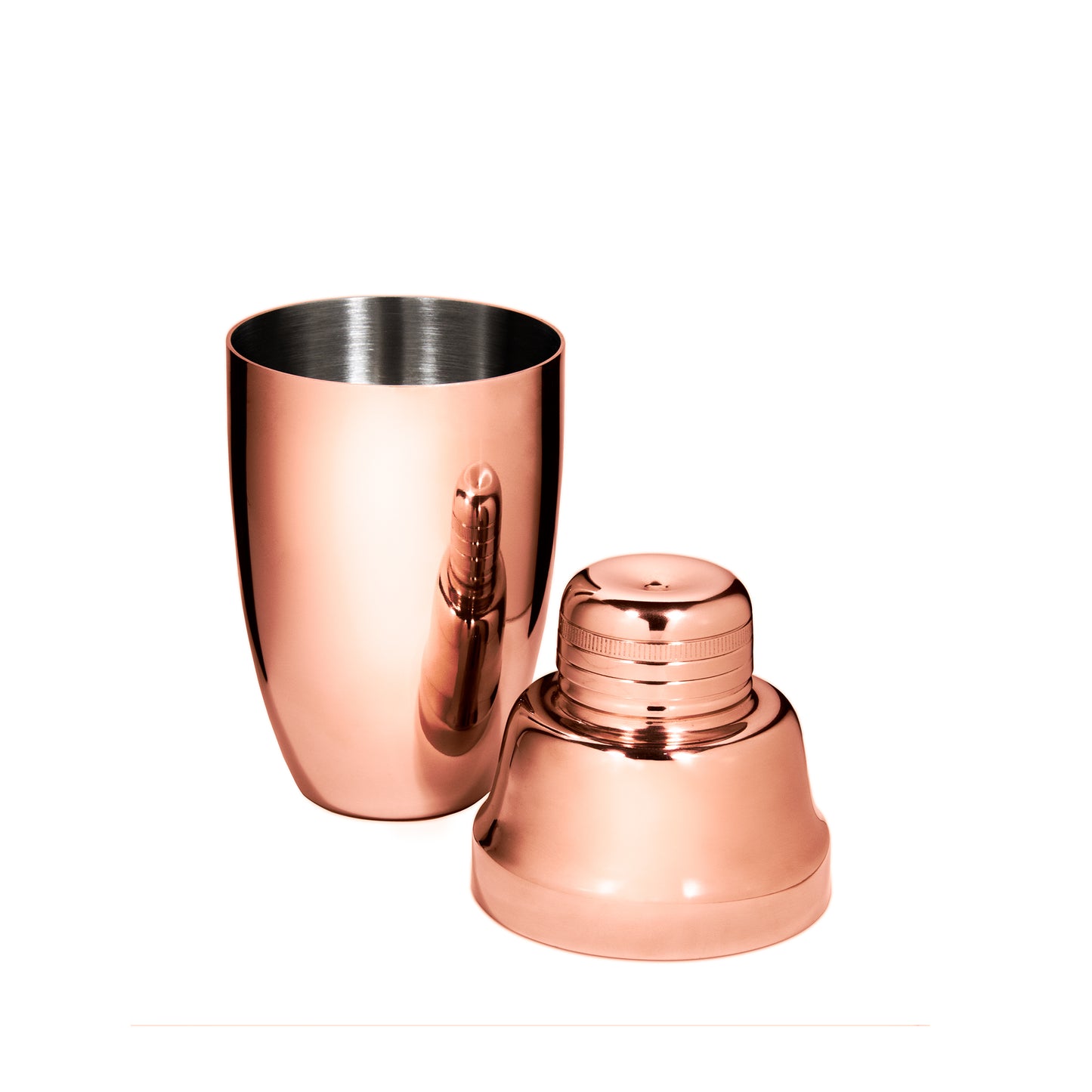 USAGI™ HEAVYWEIGHT COBBLER SHAKER – COPPER-PLATED / 500ML (17OZ)