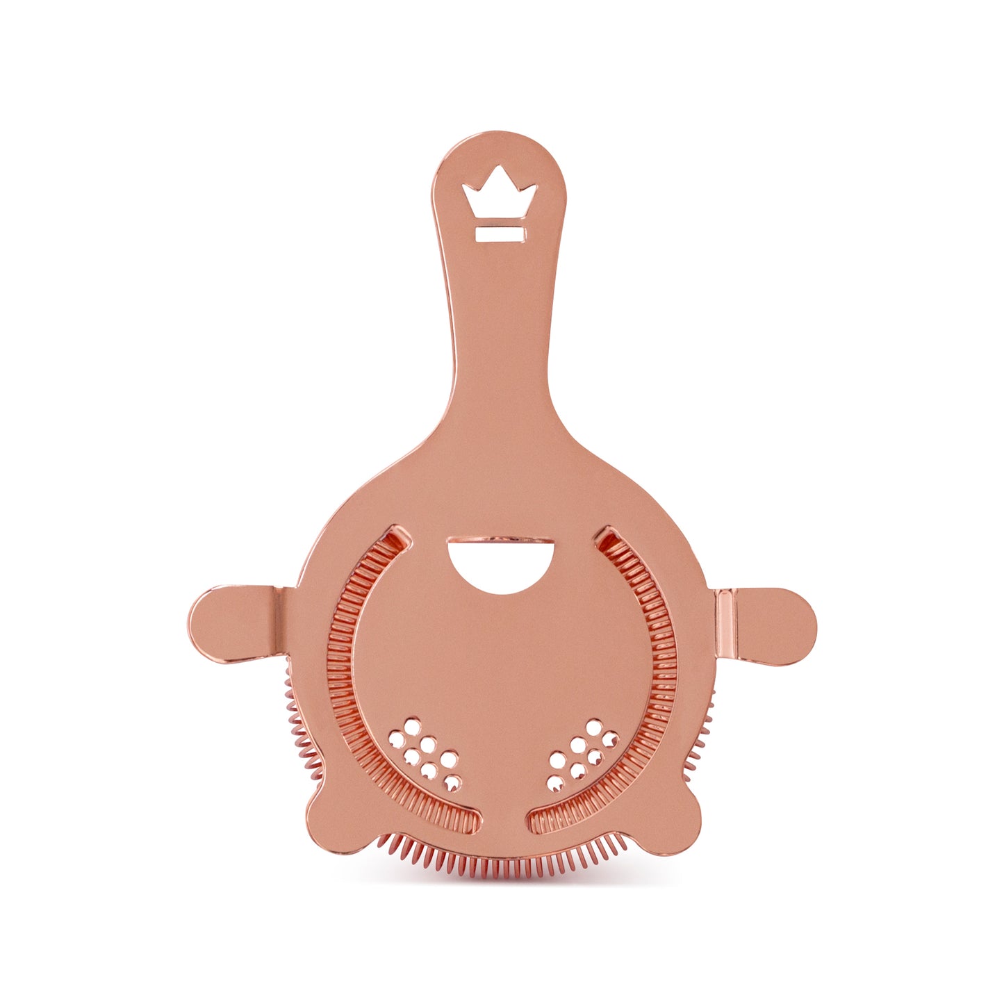 BUSWELL® 4-PRONG COCKTAIL STRAINER / COPPER-PLATED