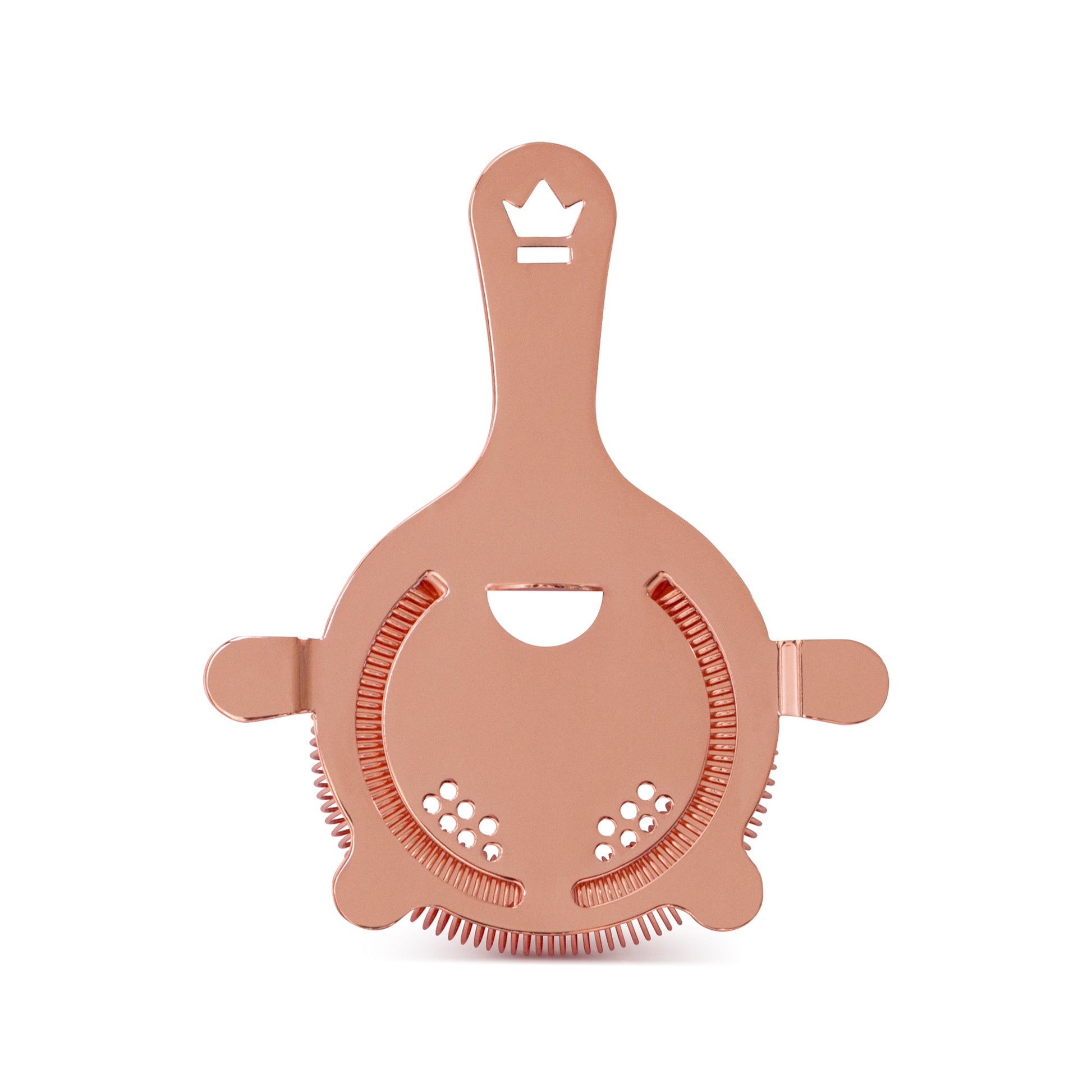 BUSWELL® 4-PRONG COCKTAIL STRAINER / COPPER-PLATED