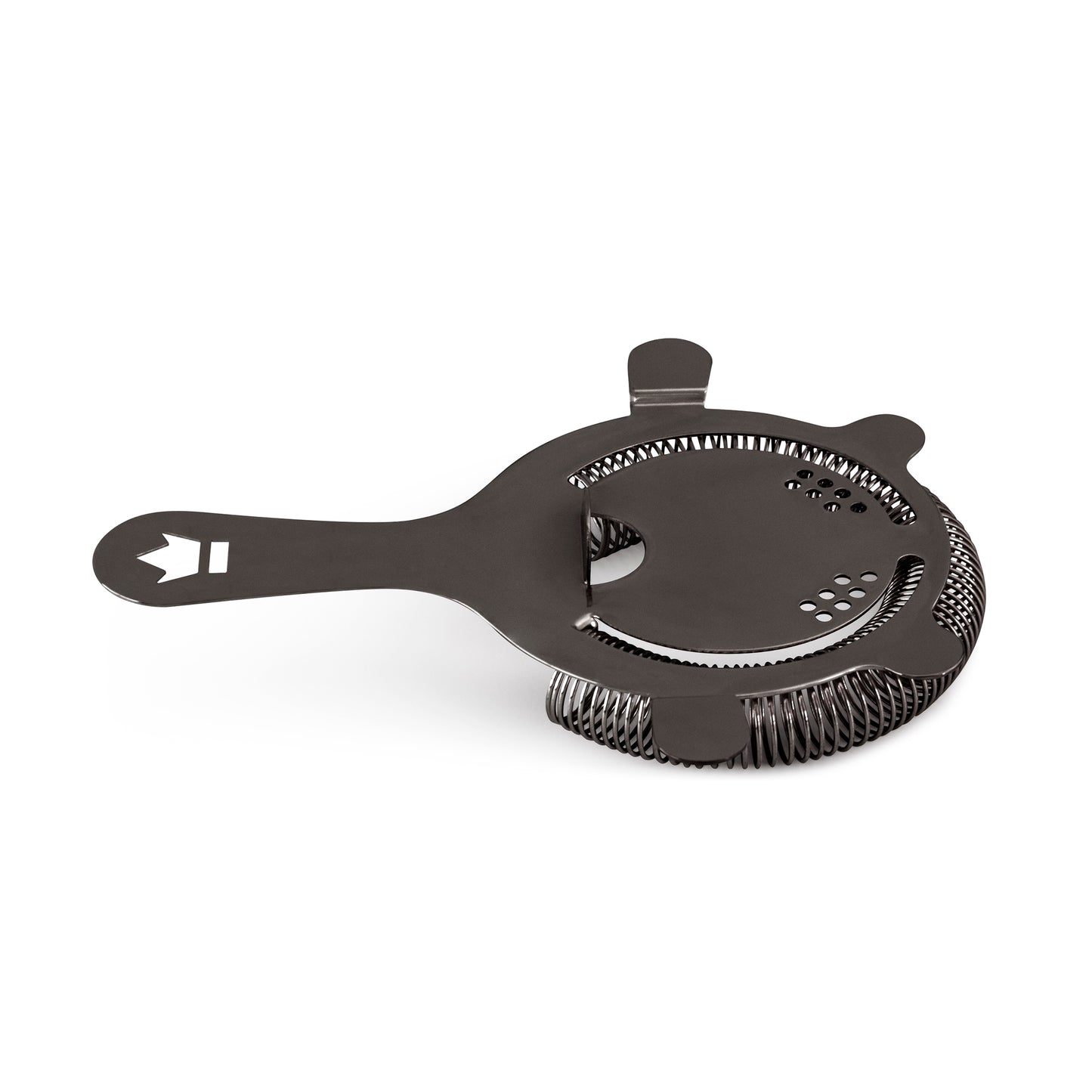 BUSWELL® 4-PRONG COCKTAIL STRAINER / GUNMETAL BLACK