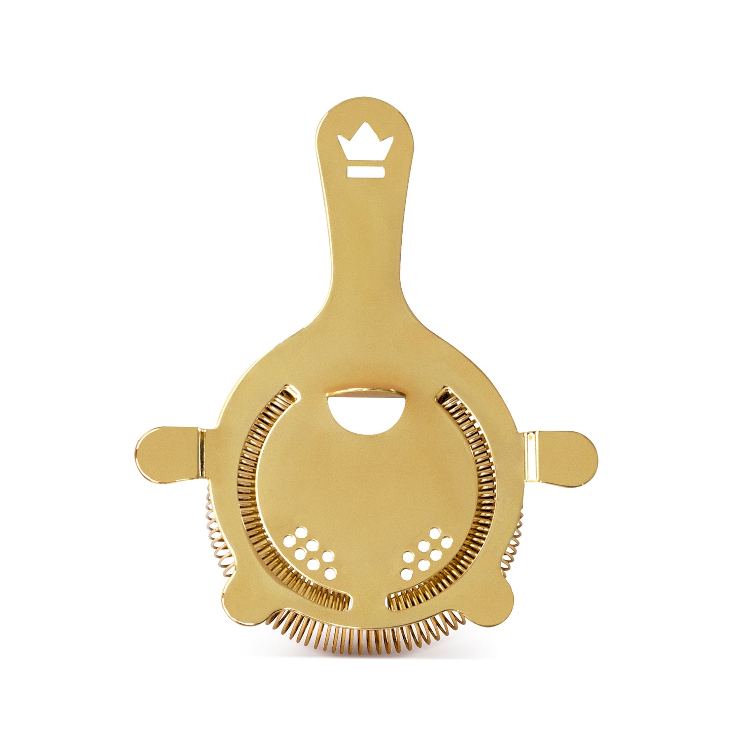 BUSWELL® 4-PRONG COCKTAIL STRAINER / GOLD-PLATED