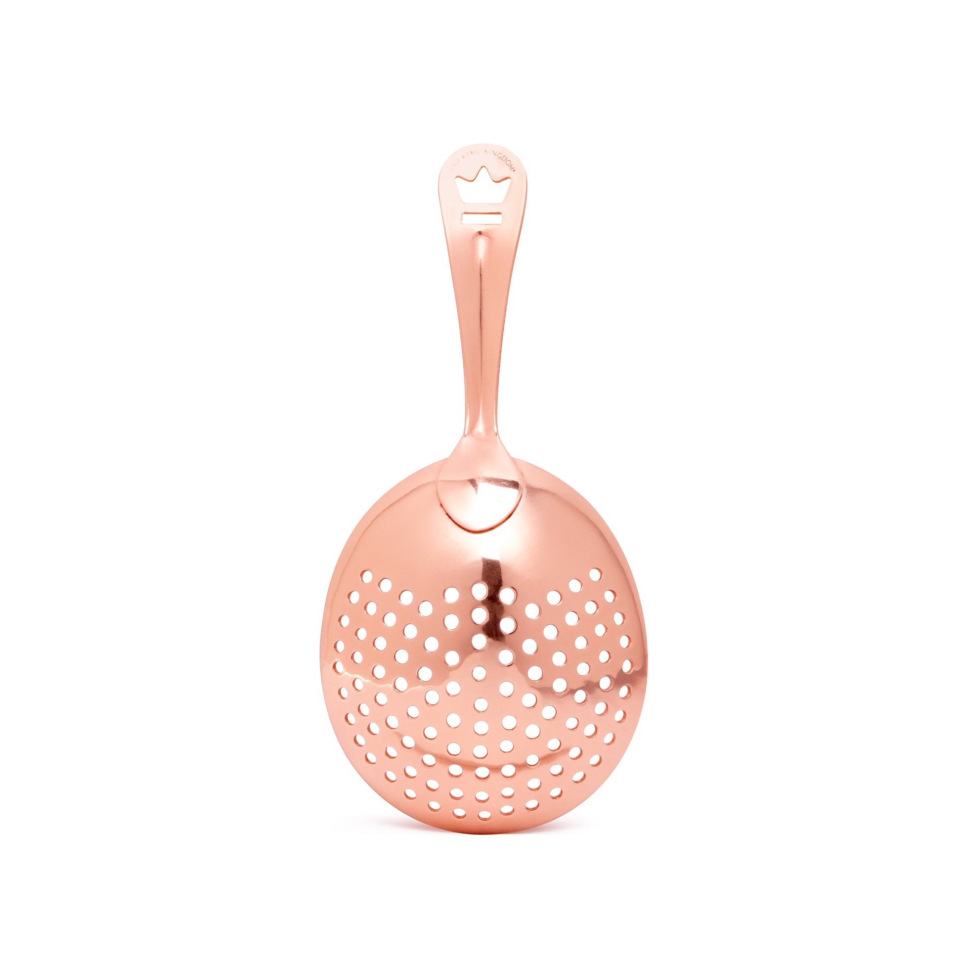 PREMIUM JULEP STRAINER / COPPER-PLATED