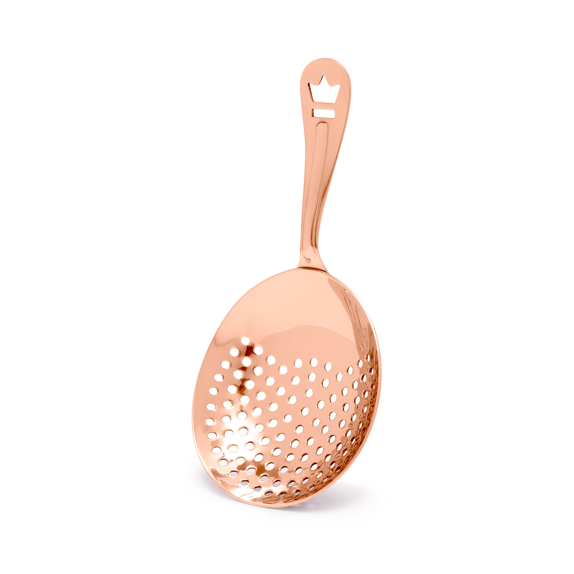 PREMIUM JULEP STRAINER / COPPER-PLATED