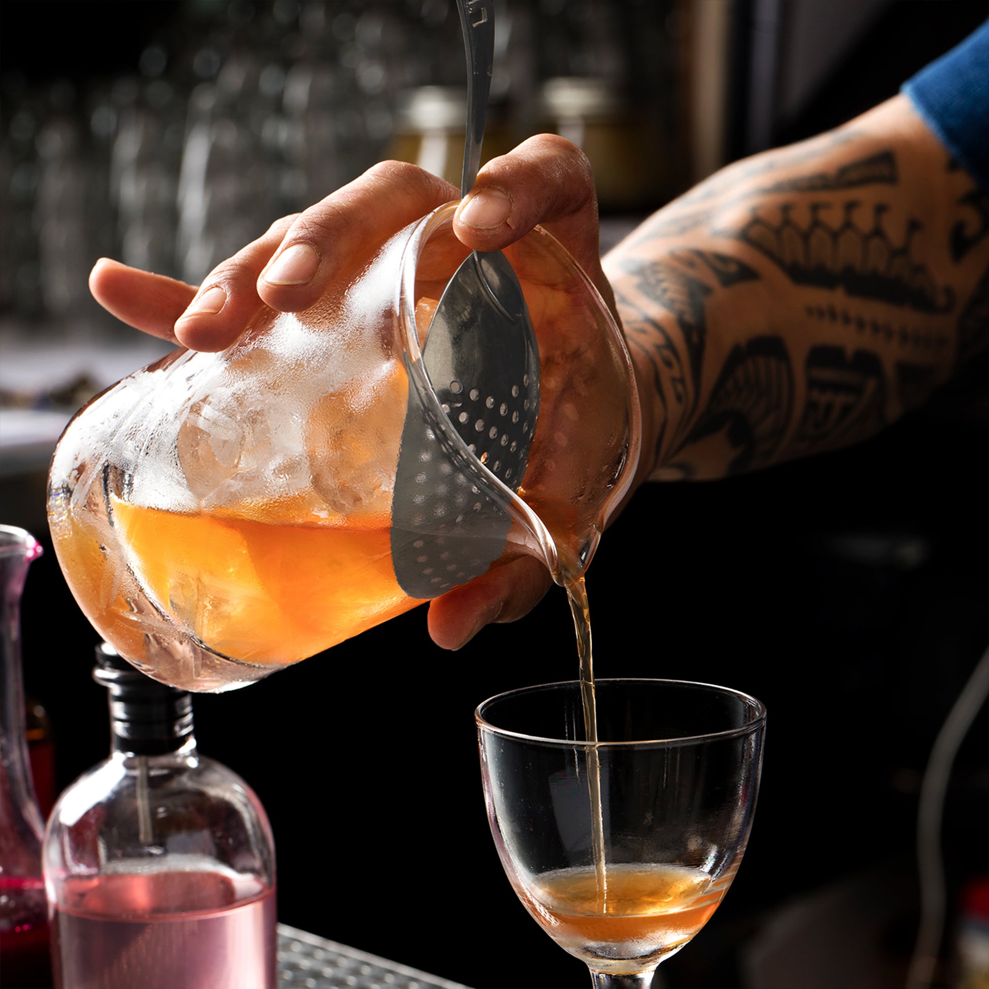 PREMIUM JULEP STRAINER – STAINLESS STEEL / MATTE FINISH