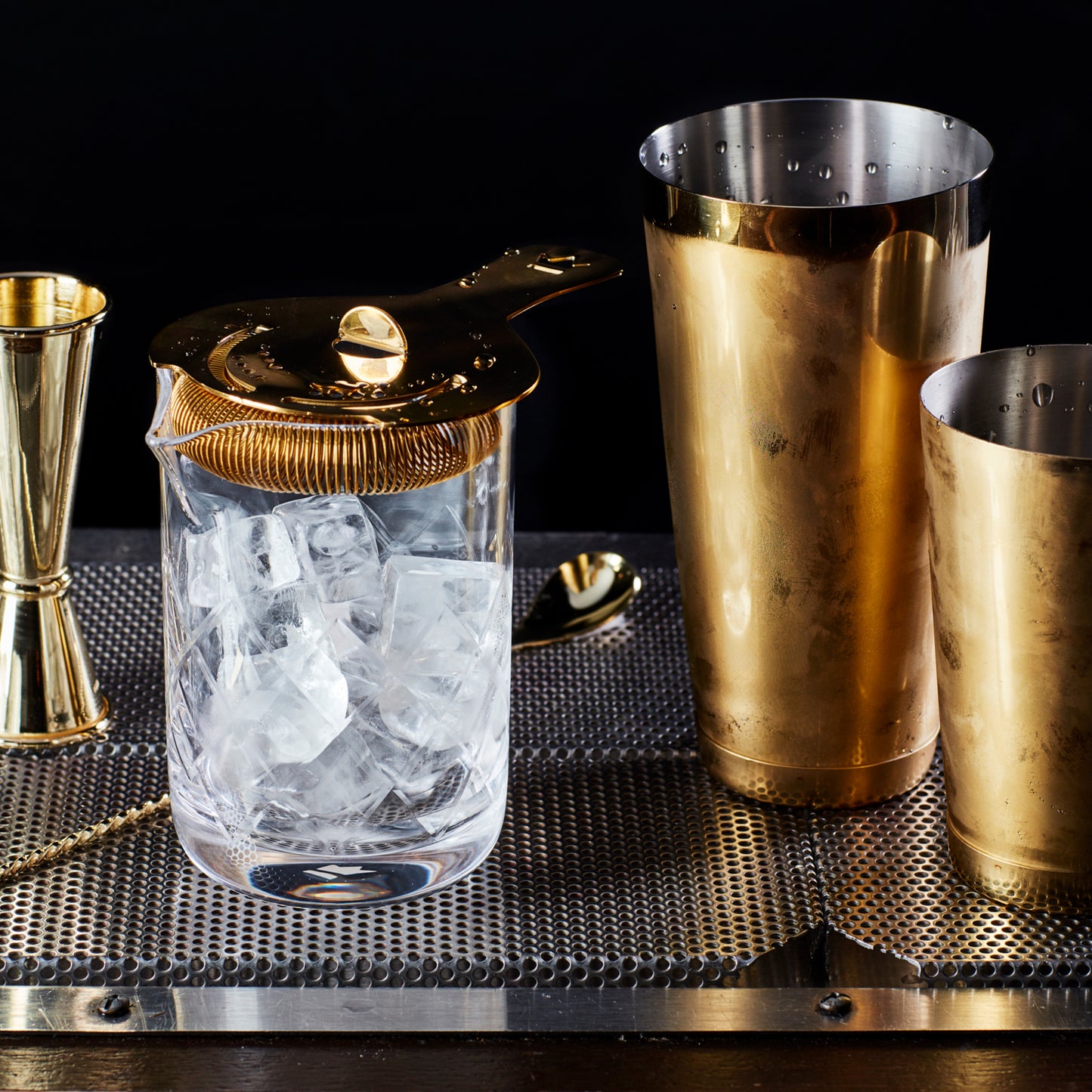 KORIKO® COCKTAIL STRAINER / GOLD-PLATED