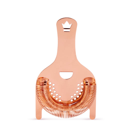 KORIKO® 2-PRONG COCKTAIL STRAINER / COPPER-PLATED
