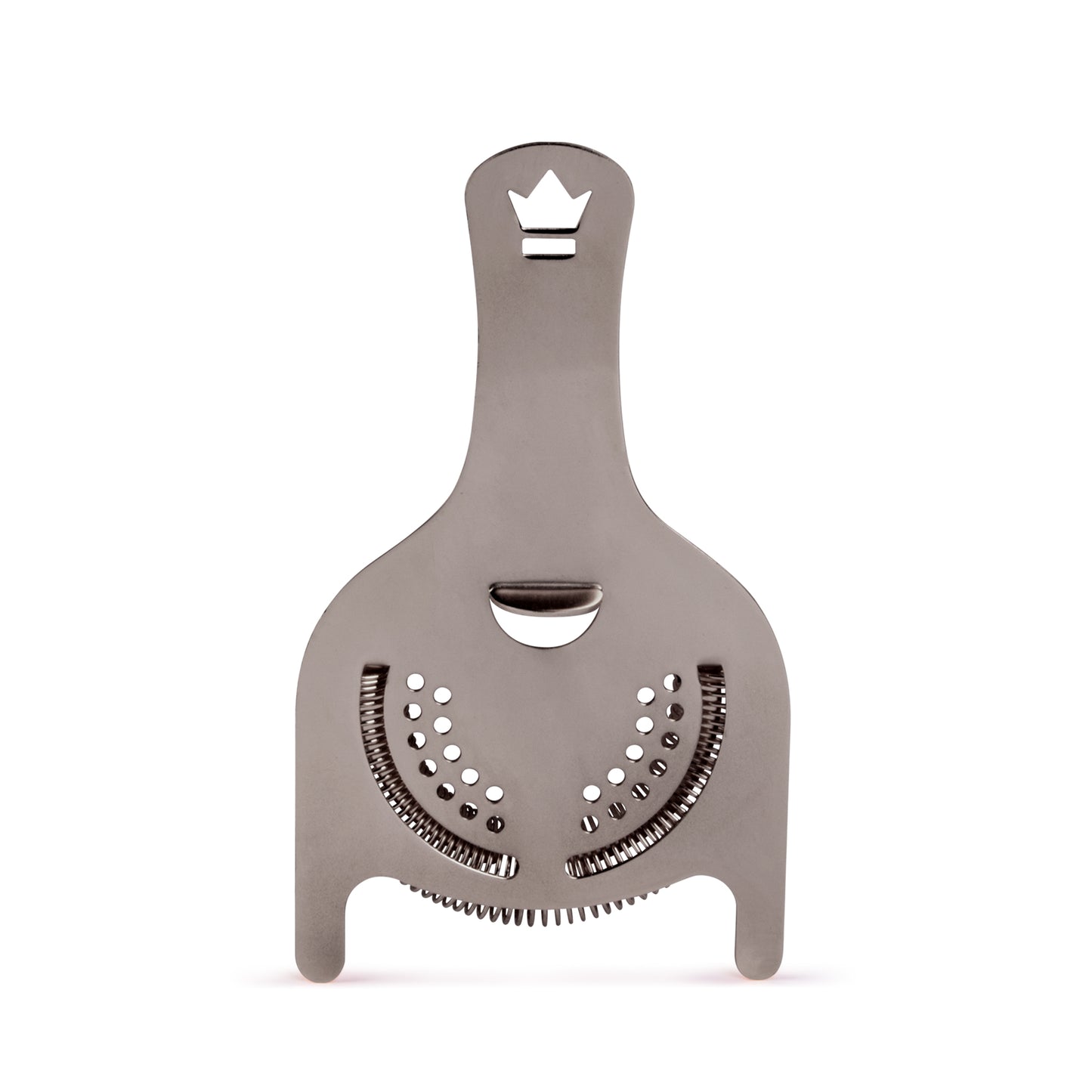 KORIKO® 2-PRONG COCKTAIL STRAINER / GUNMETAL BLACK