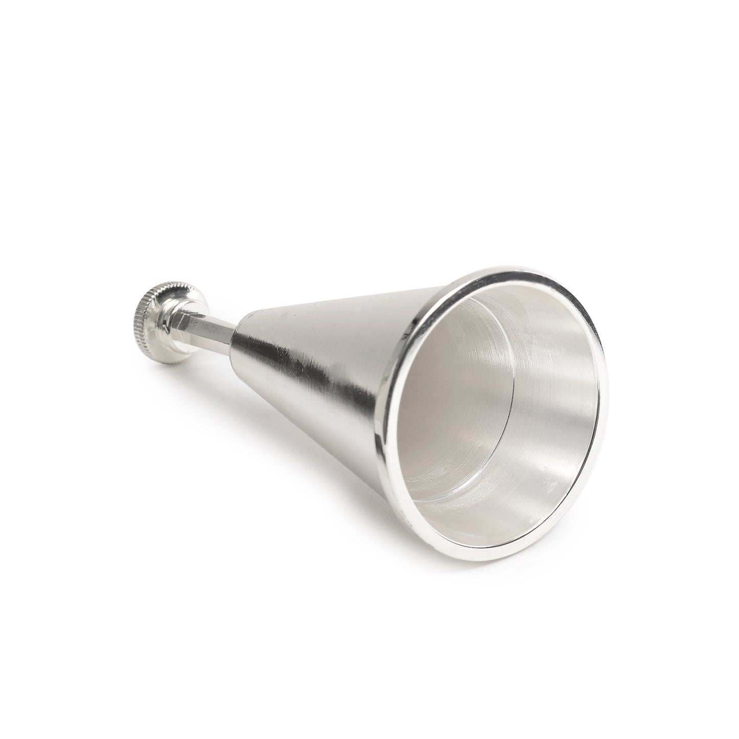 ROGERS-SMITH™ CONICAL JIGGER / PONY JIGGER, SILVER-PLATED EPNS – 2oz