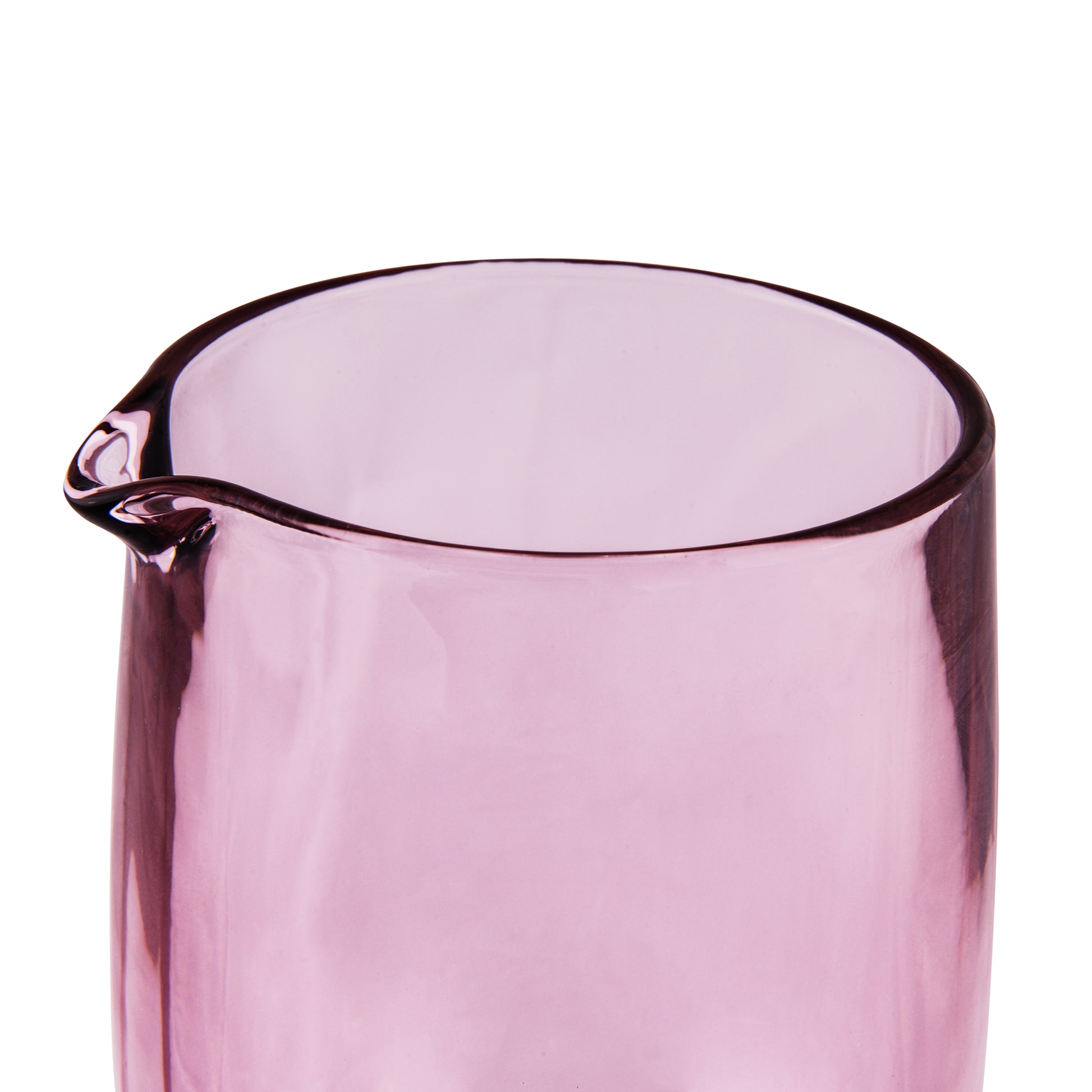BERRY WALL™ FOOTED MIXING GLASS / 500ml (17oz) / ROSE TINT