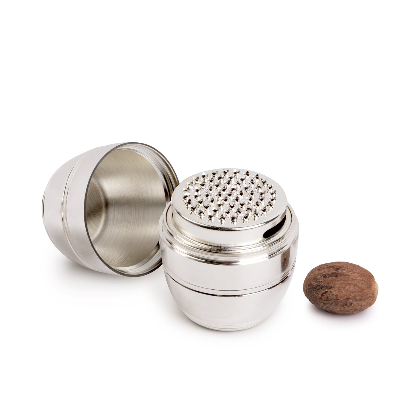 ASHLEY® NUTMEG GRATER – SILVER-PLATED