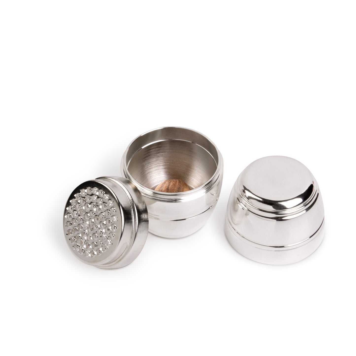 ASHLEY® NUTMEG GRATER – SILVER-PLATED