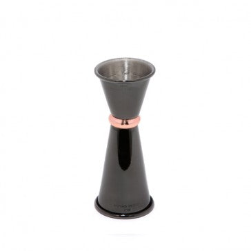 JAPANESE STYLE JIGGER / GUNMETAL BLACK / COPPER-PLATED RING – 25ml / 50ml