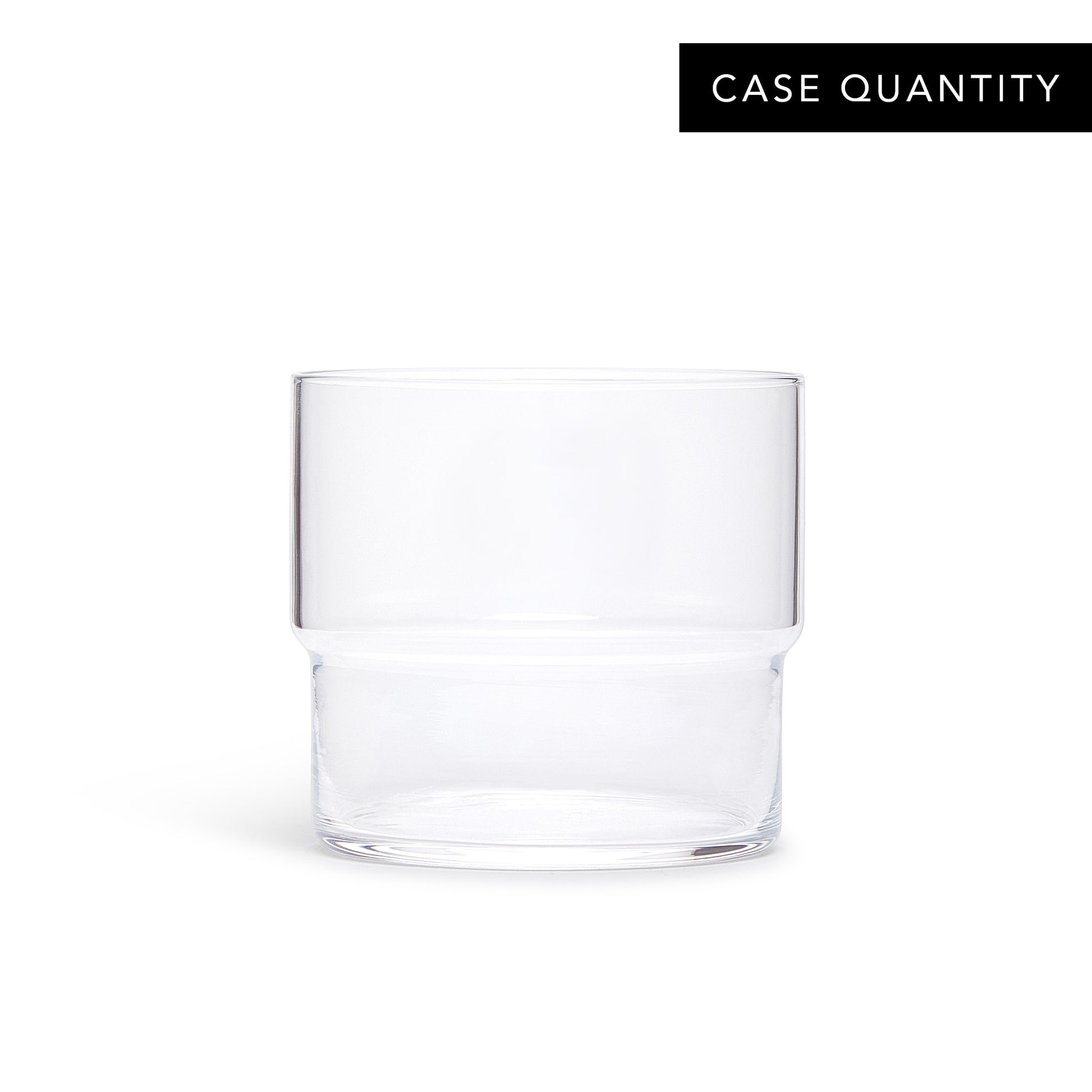 HARD STRONG STACKABLE GLASS – 10.5oz (315ml) / 24 PACK