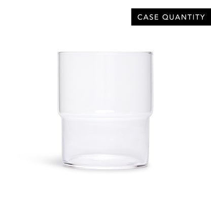 HARD STRONG STACKABLE GLASS – 13oz (390ml) / 24 PACK