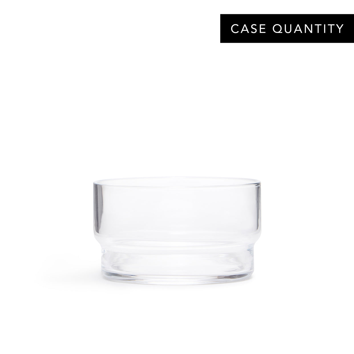 HARD STRONG STACKABLE GLASS – 4oz (115ml) / 24 PACK