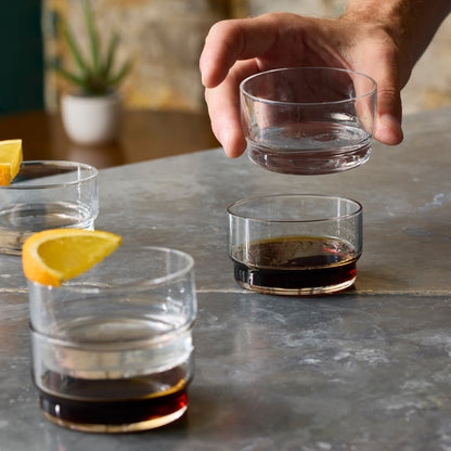 HARD STRONG STACKABLE GLASS – 4oz (115ml) / 6 PACK