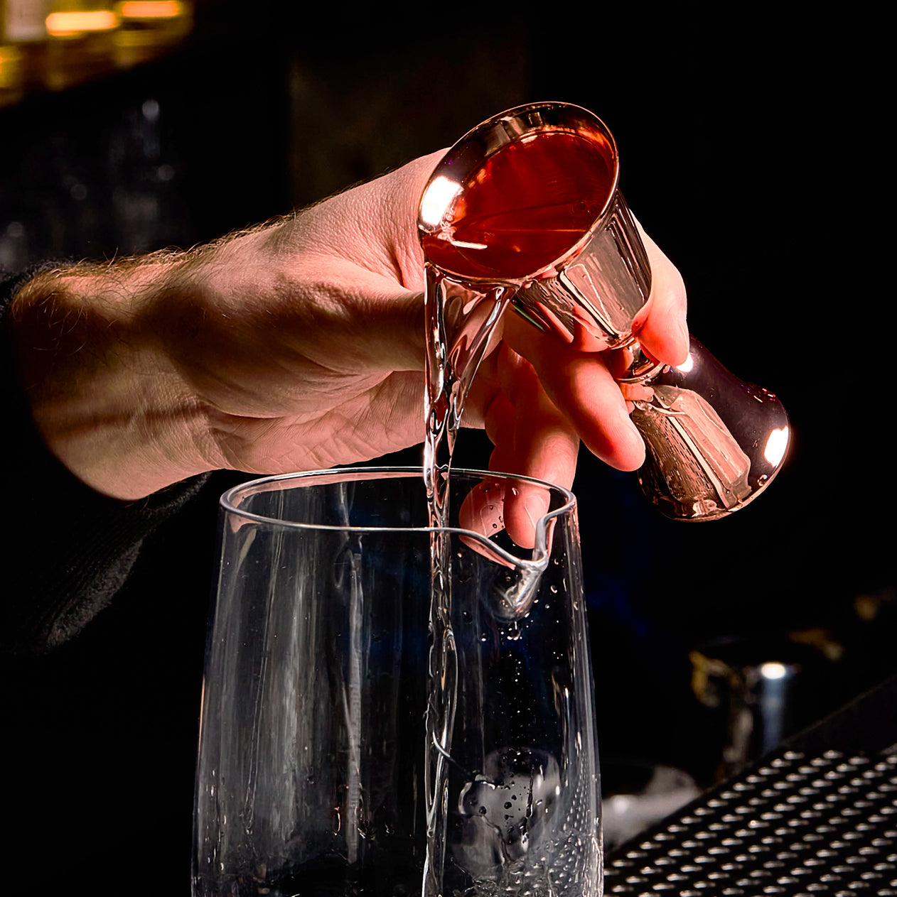 SPIRIT  回転式 マテリアル キーパー フライフィッシング HOFFMAN® JIGGER – COPPER-PLATED – 1oz / 2oz – Cocktail Kingdom