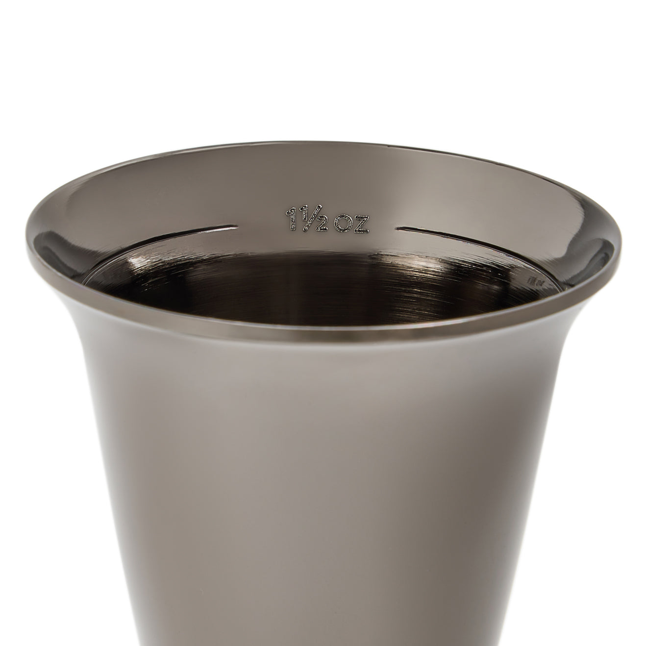 HOFFMAN® JIGGER – GUNMETAL BLACK – 1oz / 2oz – Cocktail Kingdom