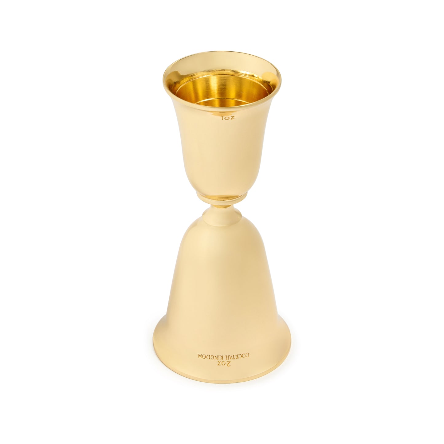 HOFFMAN® JIGGER – GOLD PLATED – 1oz / 2oz