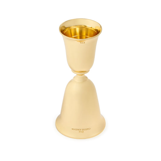 HOFFMAN® JIGGER – GOLD PLATED – 1oz / 2oz