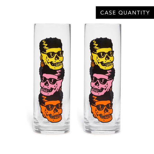 MUSTIPHER ZOMBIE GLASS - 16oz (450ml) / CASE OF 24