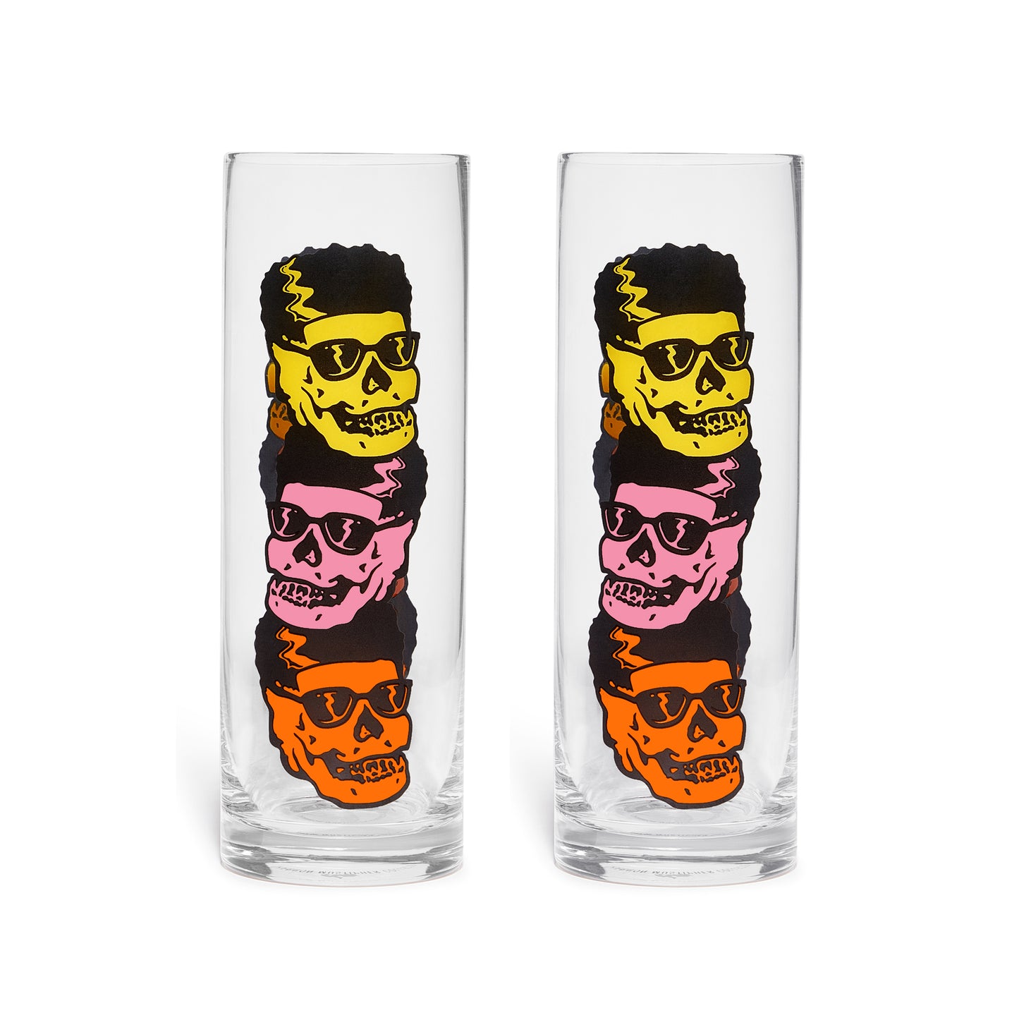 MUSTIPHER ZOMBIE GLASS - 16oz (450ml) / 2 PACK