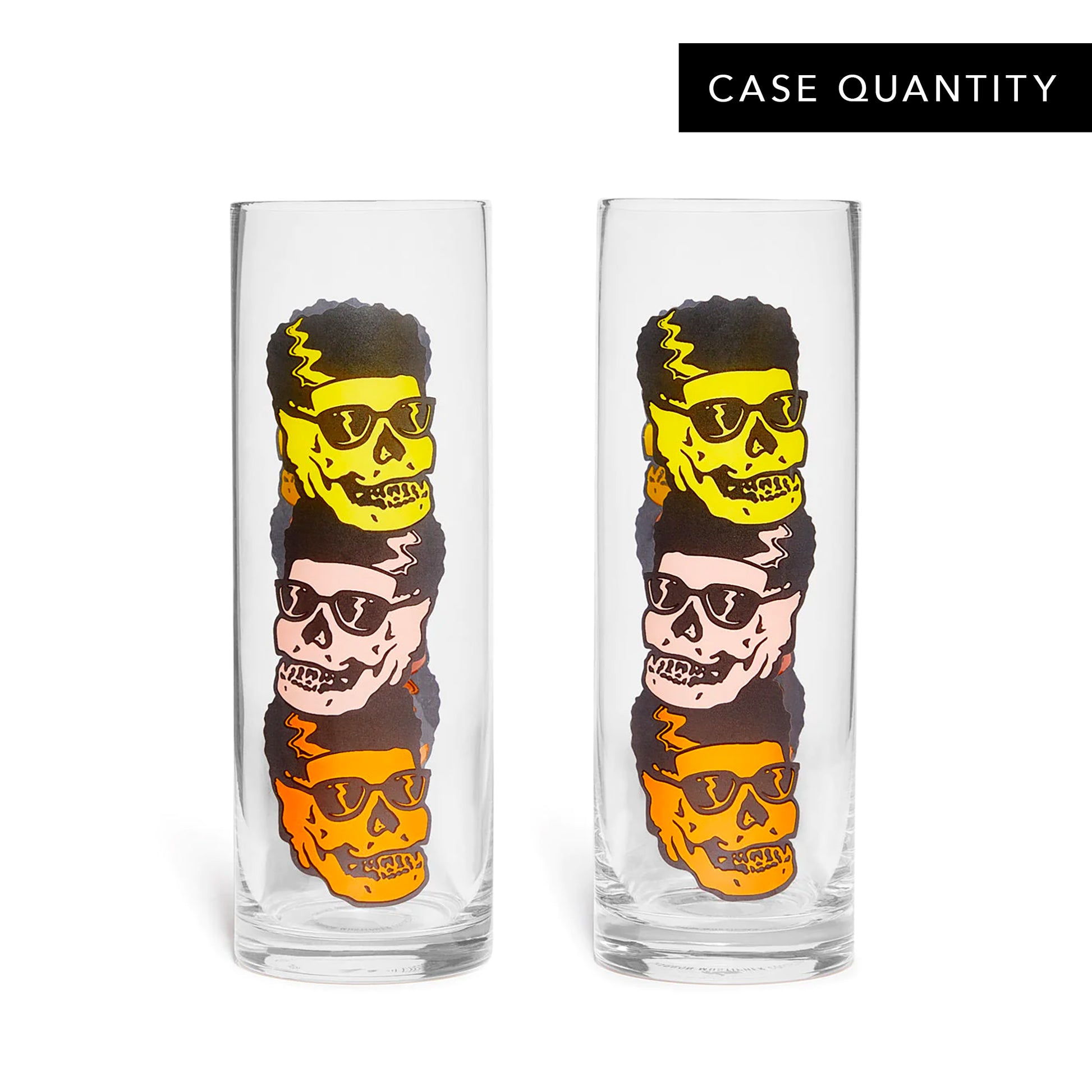MUSTIPHER ZOMBIE GLASS - 15oz (450ml) / CASE OF 24