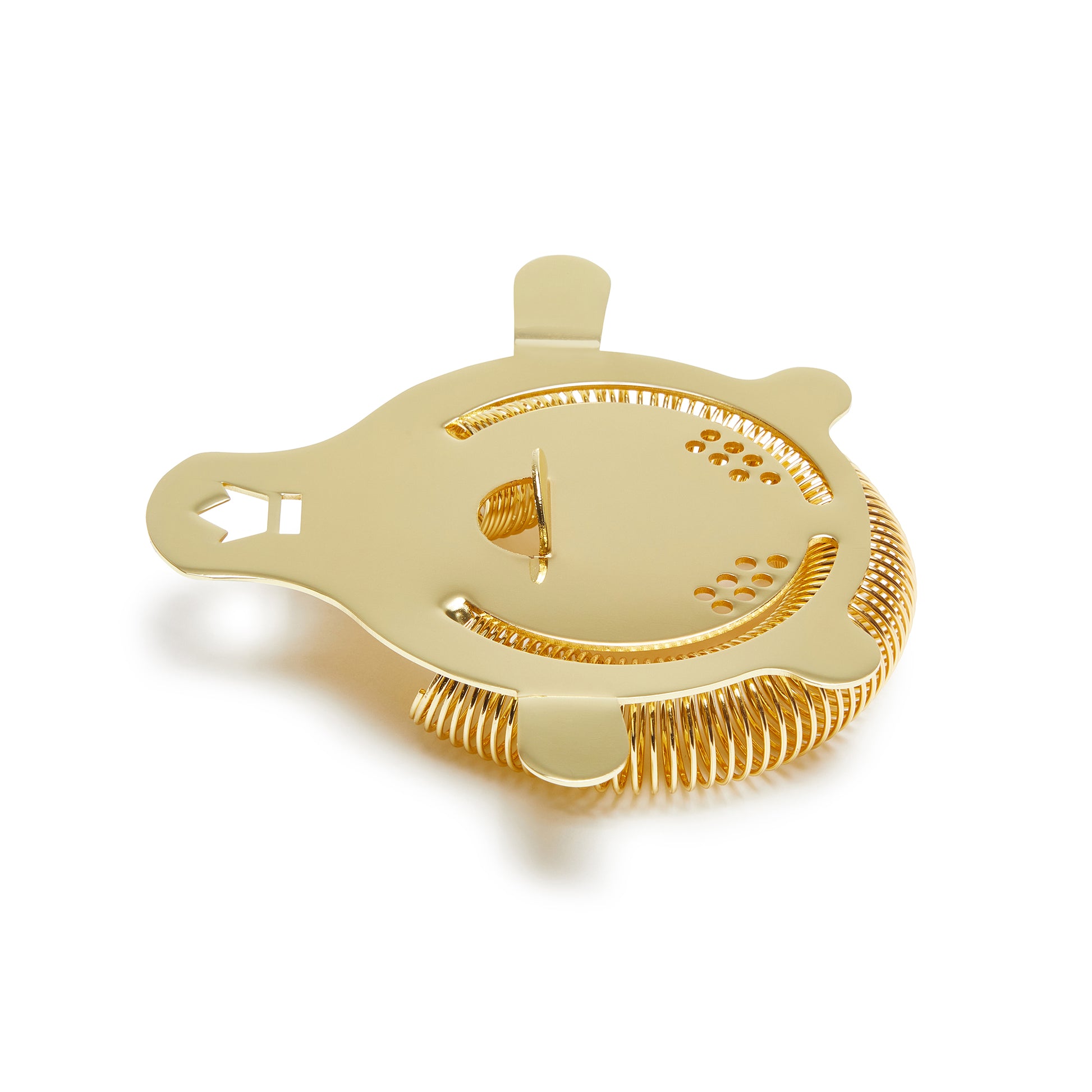 BUSWELL® BOBTAIL COCKTAIL STRAINER – GOLD-PLATED