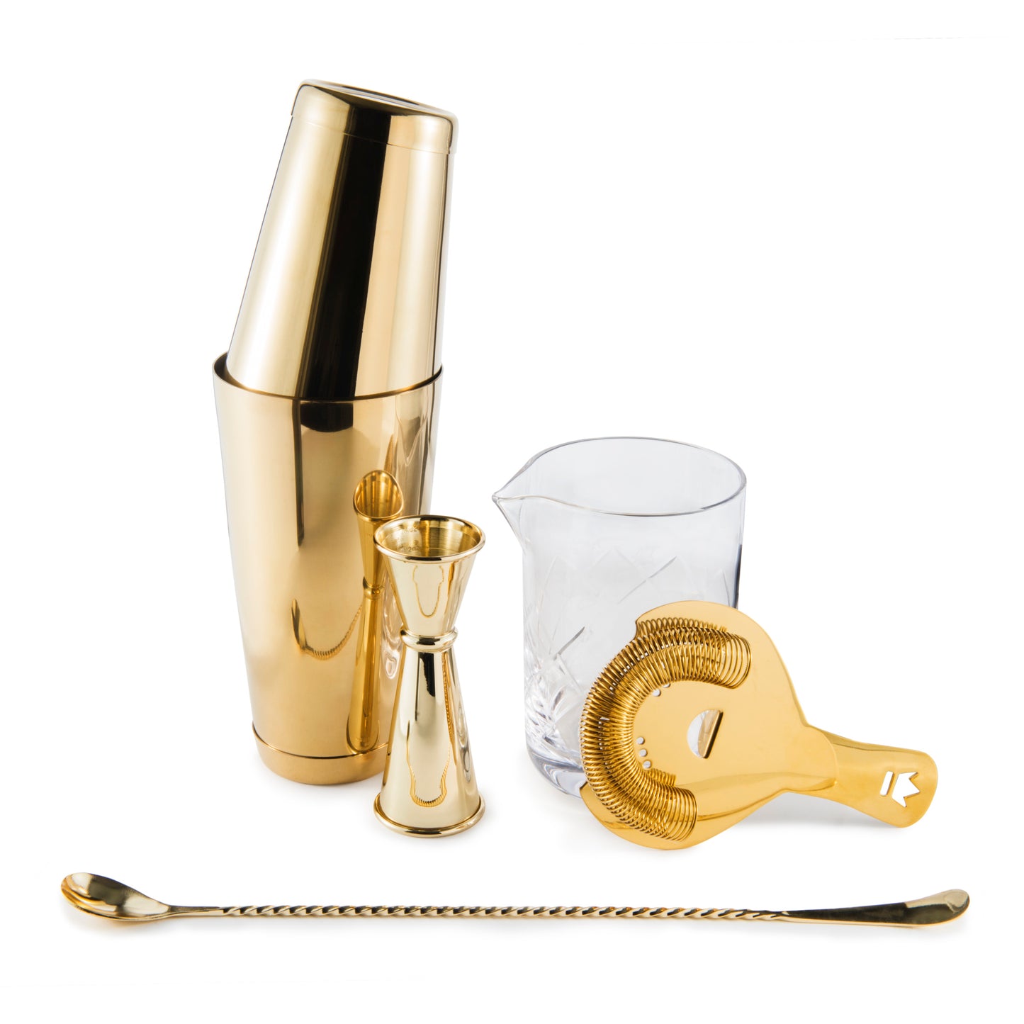 ESSENTIAL COCKTAIL SET – GOLD-PLATED