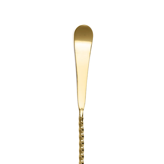 HOFFMAN® BARSPOON / GOLD-PLATED / 33.5cm