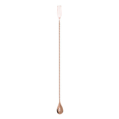 TRIDENT BARSPOON / COPPER-PLATED / 50cm