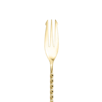 TRIDENT BARSPOON / GOLD-PLATED / 50cm