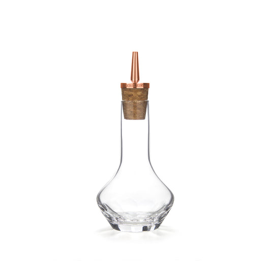 BEVELED BITTERS BOTTLE – COPPER-PLATED DASHER TOP / 50ml (1.7oz)