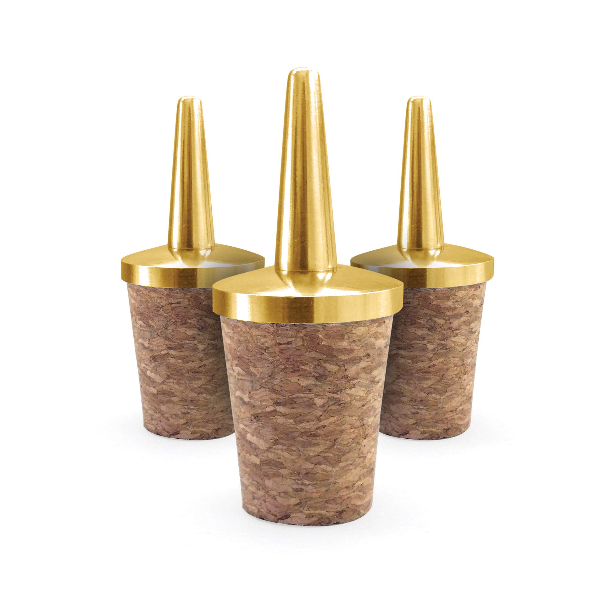 DASHER TOP – GOLD-PLATED / PACK OF 3