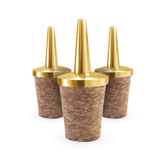 DASHER TOP – GOLD-PLATED / PACK OF 3