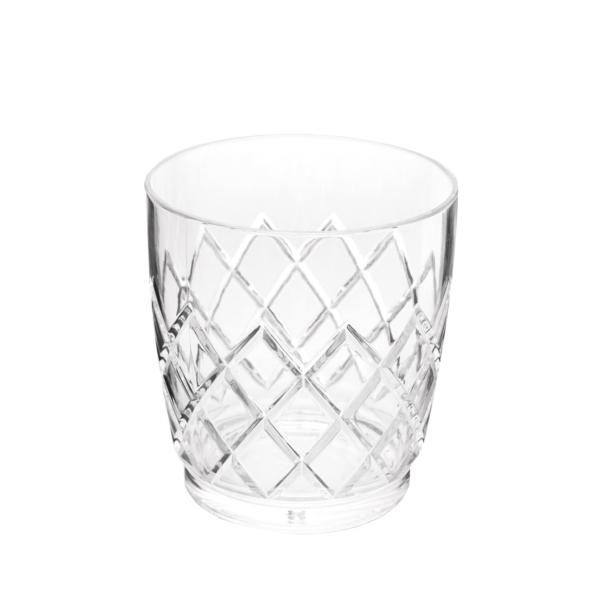 YARAI® ACRYLIC STACKABLE DOUBLE ROCKS GLASS – 10oz (295ml) / ACRYLIC /