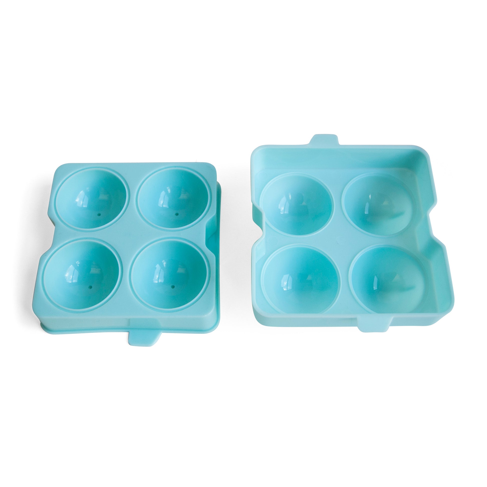 2.5in SQUARE ICE CUBE TRAY – FOOD GRADE RUBBER / GREY