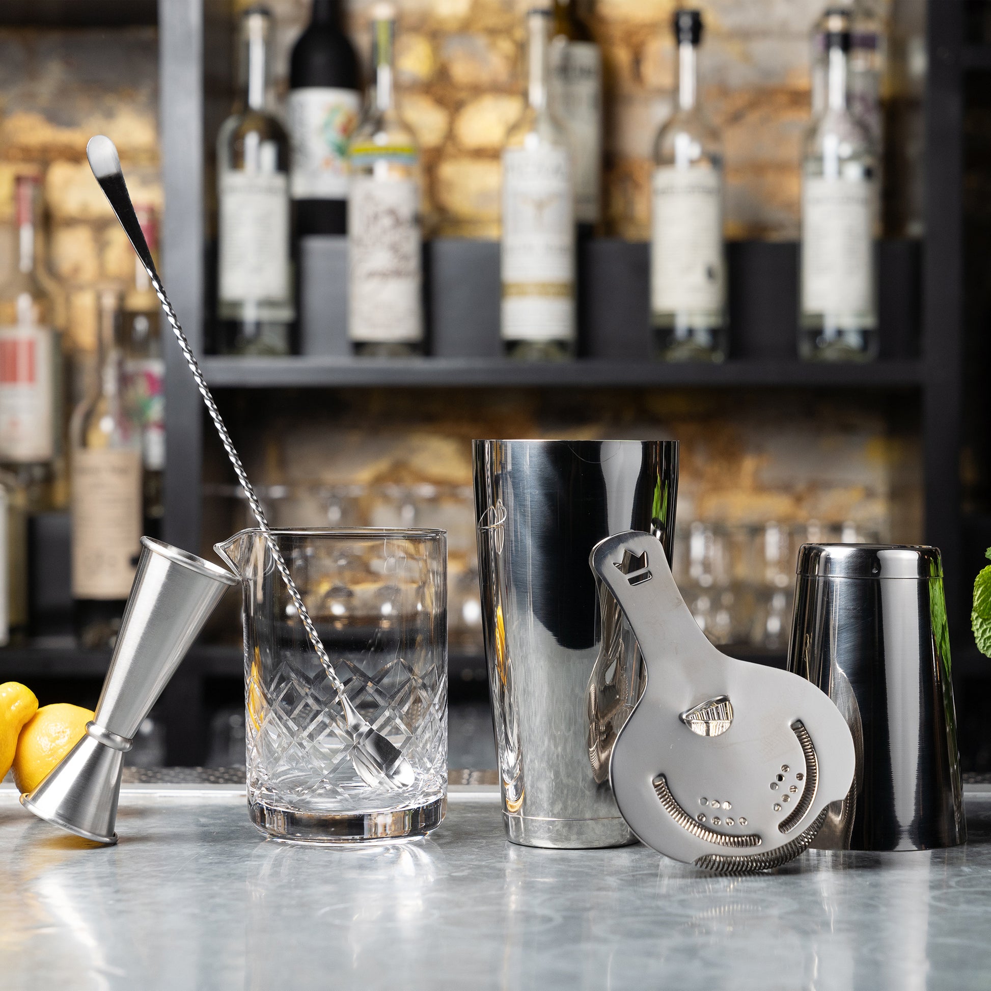 ESSENTIAL COCKTAIL SET – STAINLESS STEEL