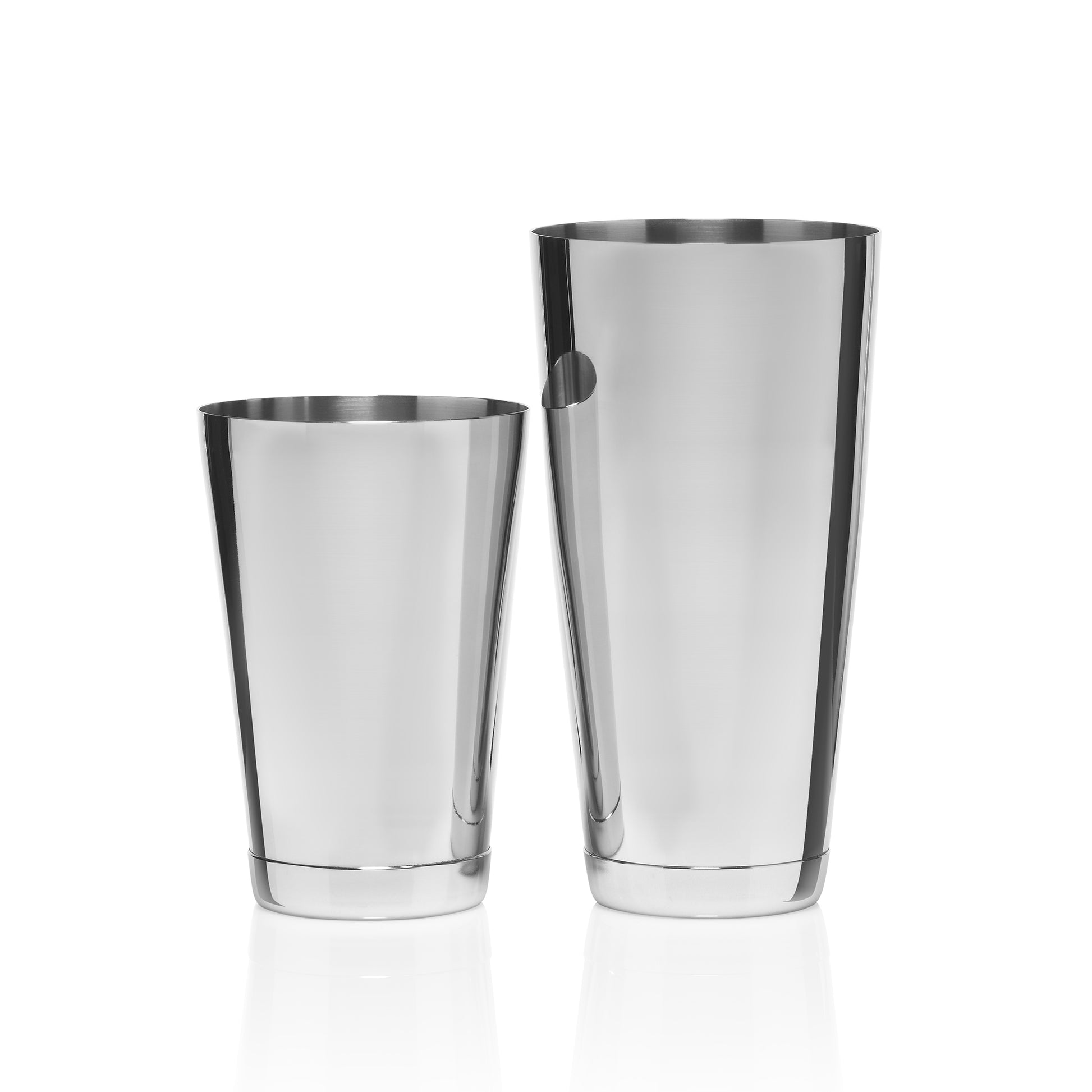 Cocktail Shaker - 3 Piece 16 Ounce - Stainless Steel w/ Base