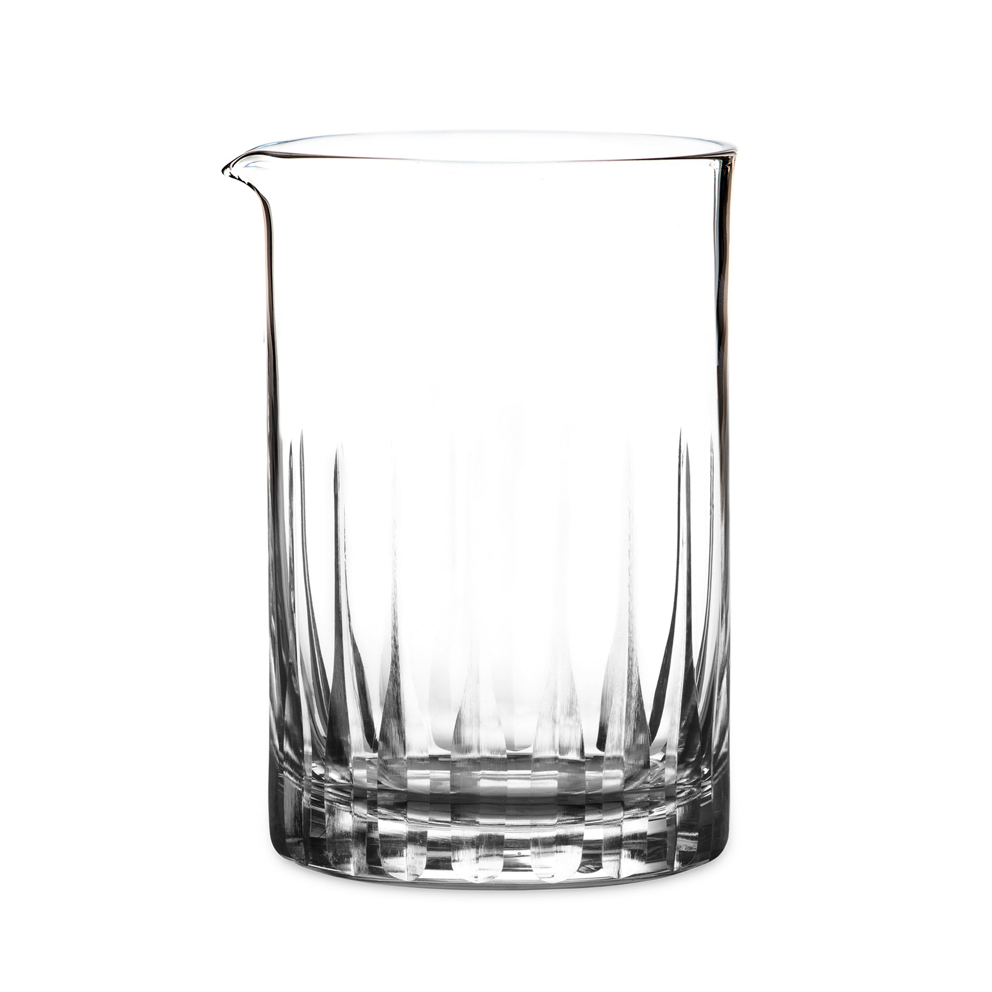 SEAMLESS PADDLE MIXING GLASS / 550ml (19oz) / FLAT BASE