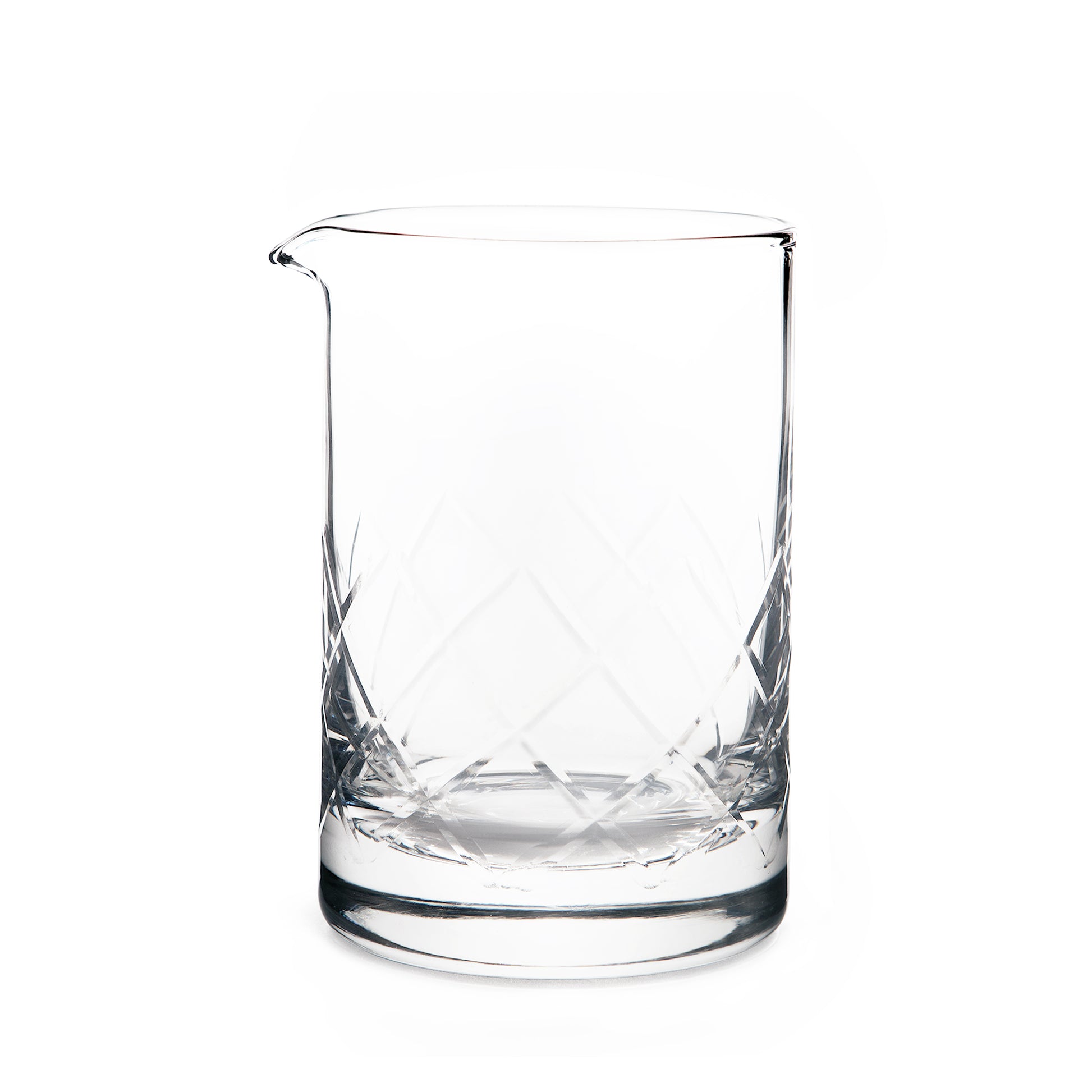 YARAI® MIXING GLASS, SEAMLESS / FLAT BASE – 550ml (19oz)