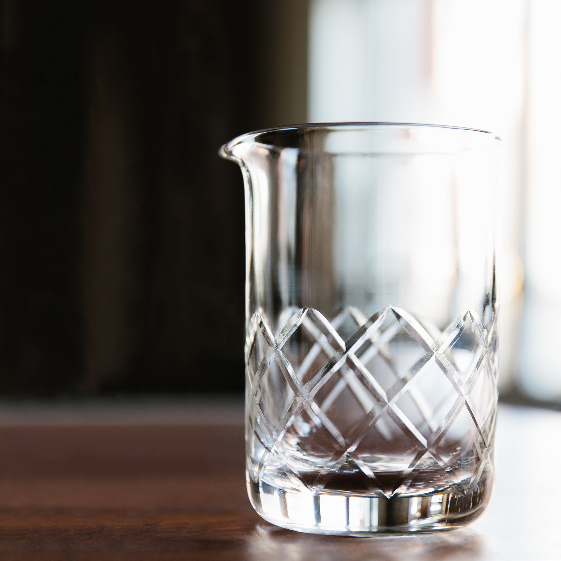 Blacked Out Yarai Cocktail Mixing Glass