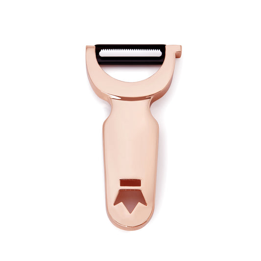 BUSWELL CAST METAL PEELER – SERRATED / COPPER-PLATED