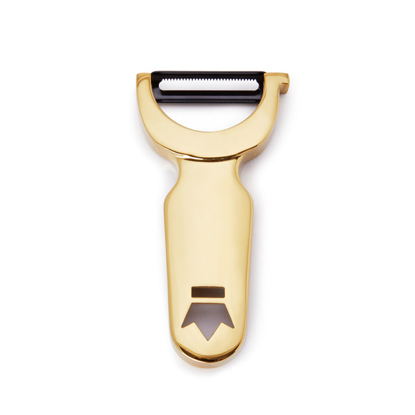 BUSWELL CAST METAL PEELER - SERRATED / GOLD-PLATED – Cocktail Kingdom