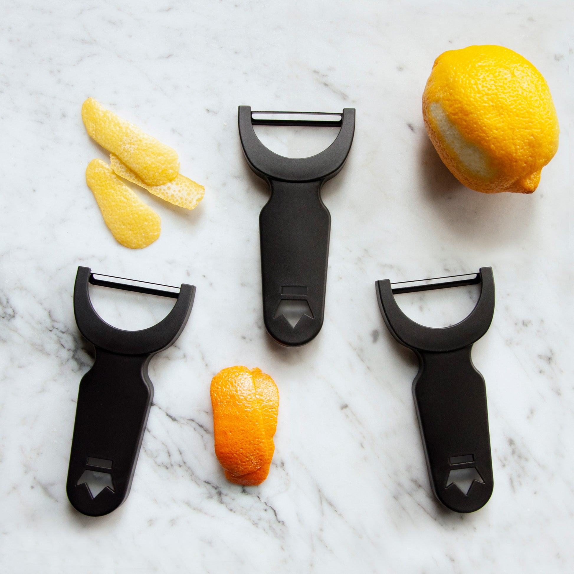 Ruibeauty Lemon Orange Lime Citrus Fruit Zester Peeler Cocktails Kitchen Bar Accessories