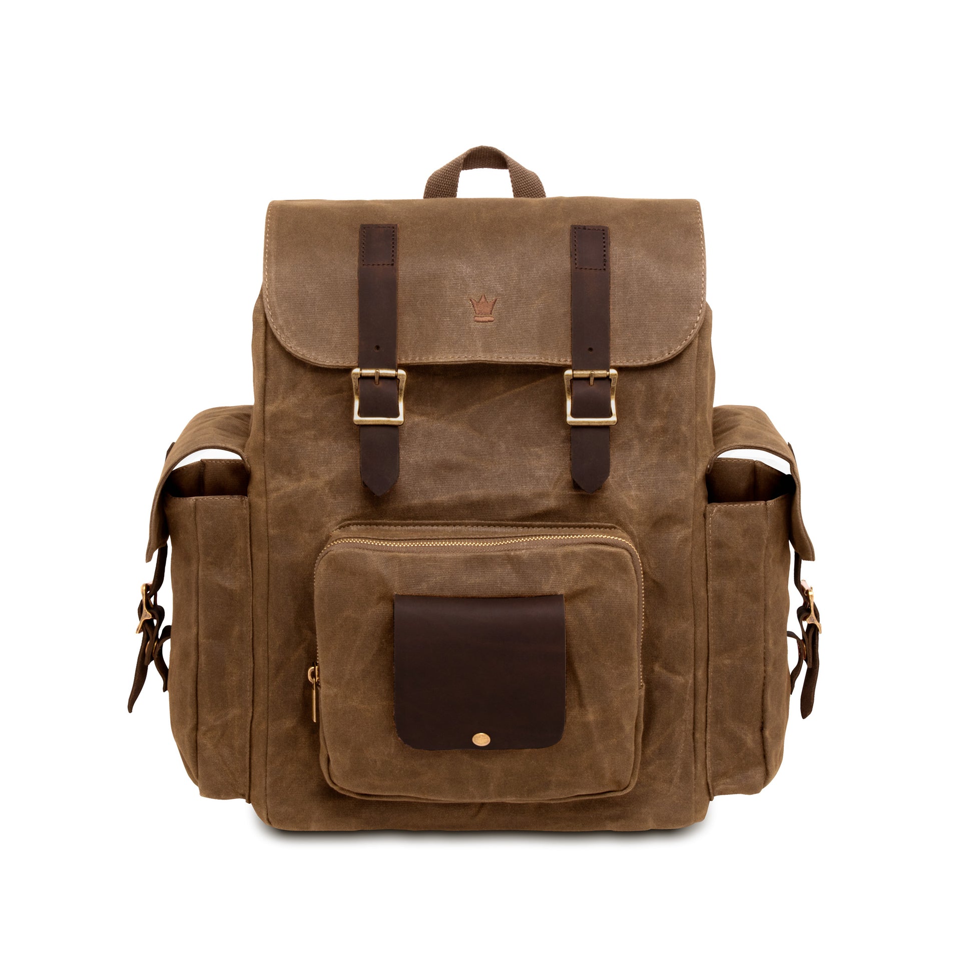 backpack travel bar BARTENDER'S BACKPACK – BROWN – Cocktail Kingdom