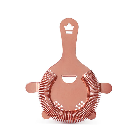 BUSWELL® 4-PRONG COCKTAIL STRAINER / COPPER-PLATED