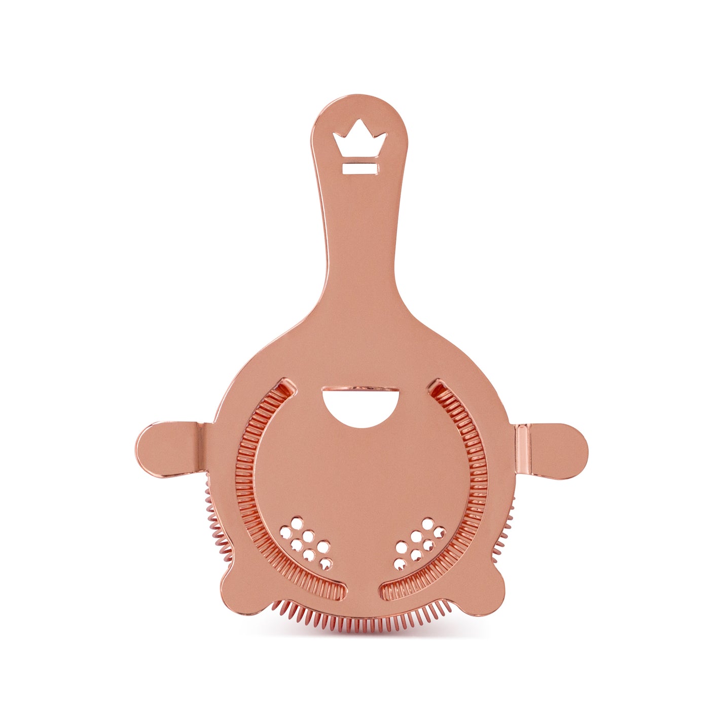 BUSWELL® 4PRONG COCKTAIL STRAINER / COPPERPLATED Cocktail Kingdom
