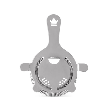 BUSWELL® 4-PRONG HAWTHORNE STRAINER / STAINLESS STEEL